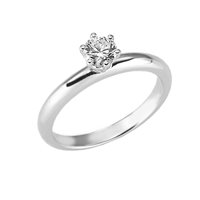 Anello Gazzola Donna Solitario in Oro bianco Diamante 0.16 Ct SL-EXCHI-SOL1 - SL-EXCHI-SOL1